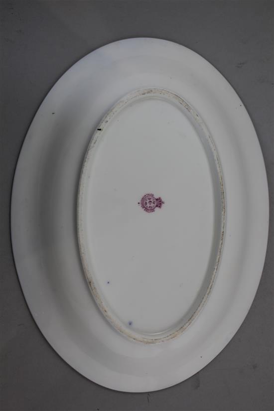 A Royal Worcester oval dish, 27cm